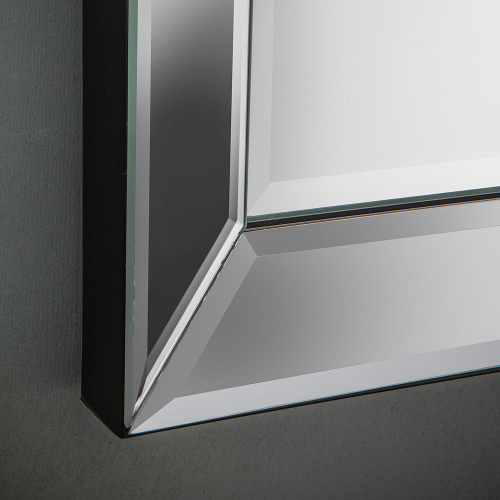 Product photograph of Gallery Interiors Luna Overmantle Mirror from Olivia's.