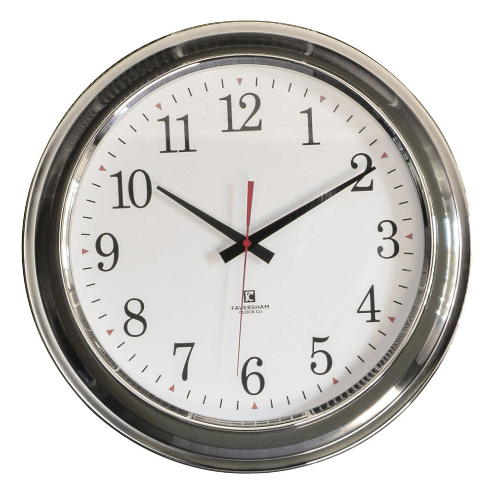 Product photograph of Gallery Interiors Winston Clock Cream from Olivia's.