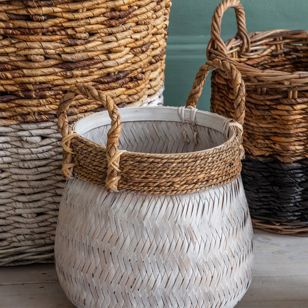 Product photograph of Gallery Interiors Orinoco Bamboo Basket from Olivia's