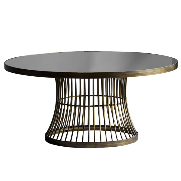 Product photograph of Gallery Interiors Pickford Coffee Table In Bronze from Olivia's.