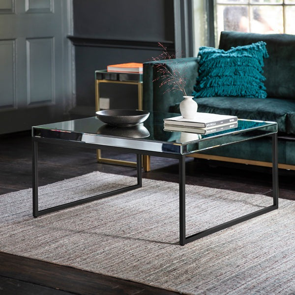Product photograph of Gallery Interiors Pippard Coffee Table Black from Olivia's.