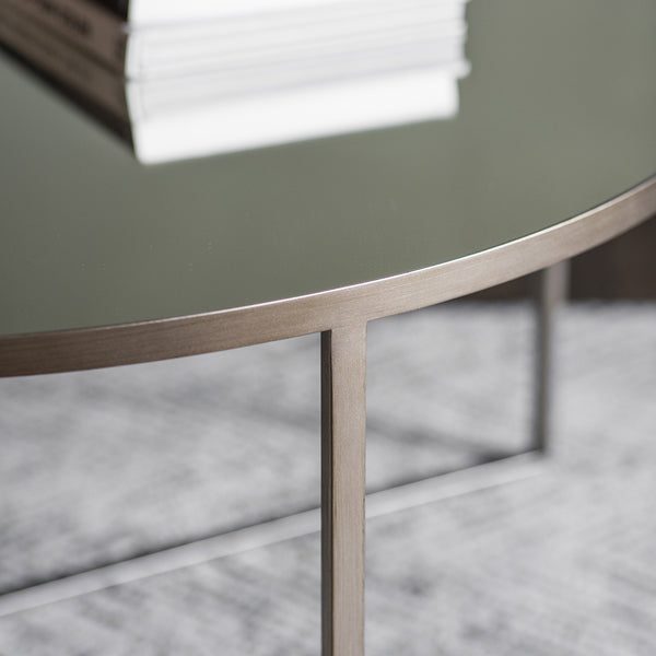 Product photograph of Gallery Interiors Torrance Coffee Table Black from Olivia's.