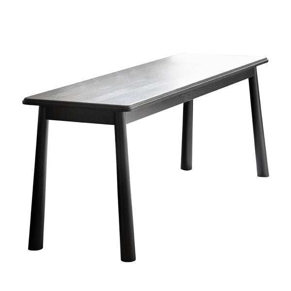 Product photograph of Gallery Interiors Wycombe Dining Bench Black from Olivia's