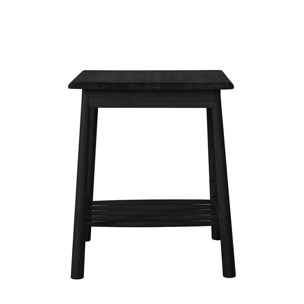 Product photograph of Gallery Interiors Wycombe Side Table Black from Olivia's
