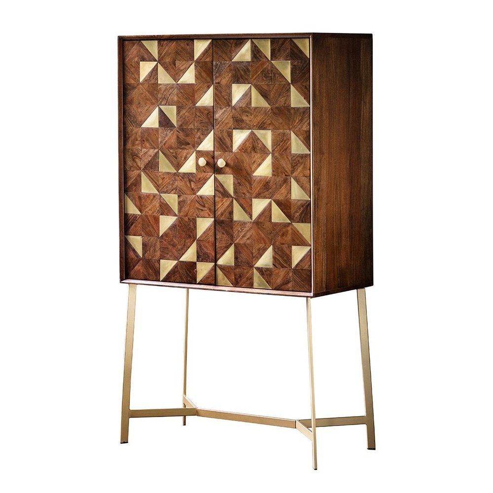 Product photograph of Gallery Interiors Tate Bar Cabinet from Olivia's.