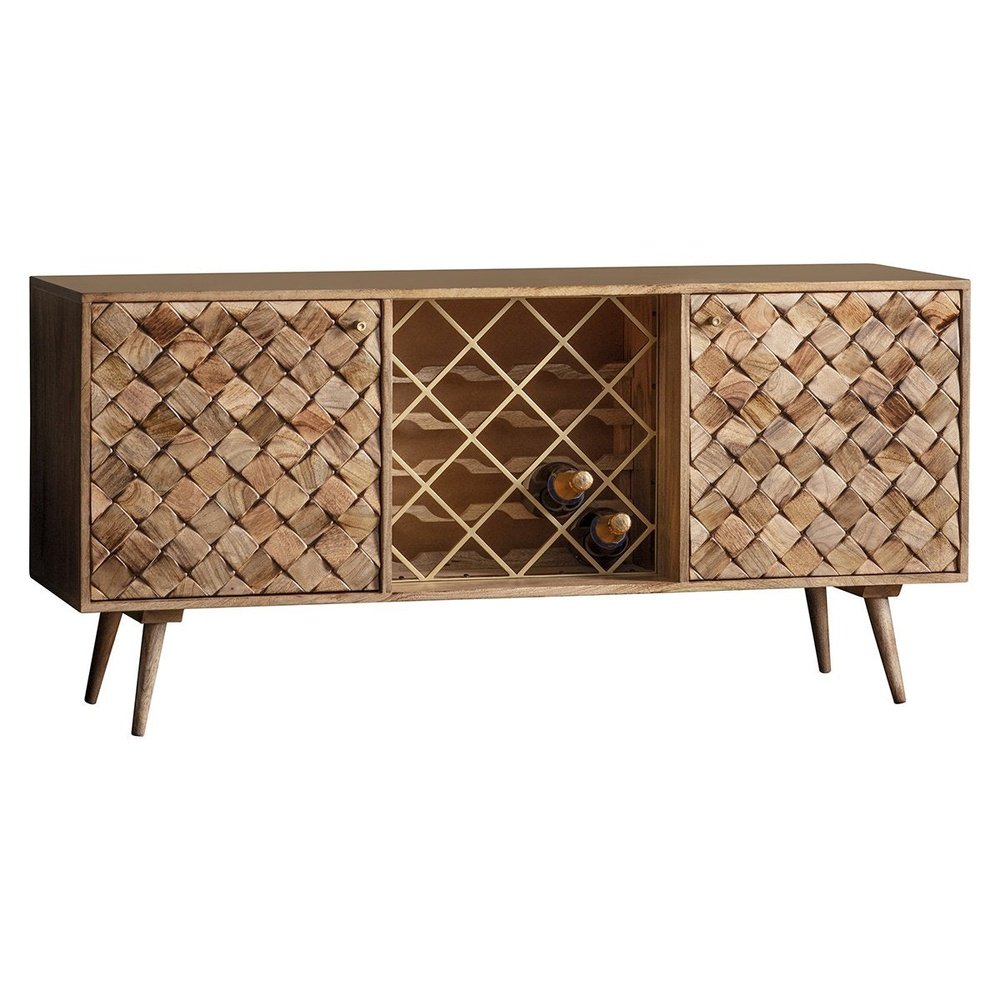 Product photograph of Gallery Interiors Tuscany Sideboard Burnt Wax from Olivia's