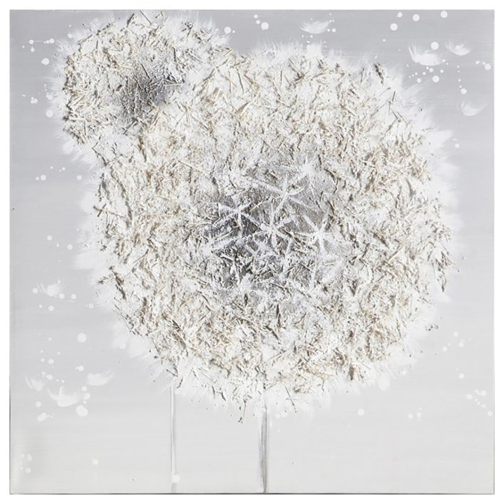 Product photograph of Gallery Interiors Dandelion Breeze Textured Art Canvas from Olivia's.