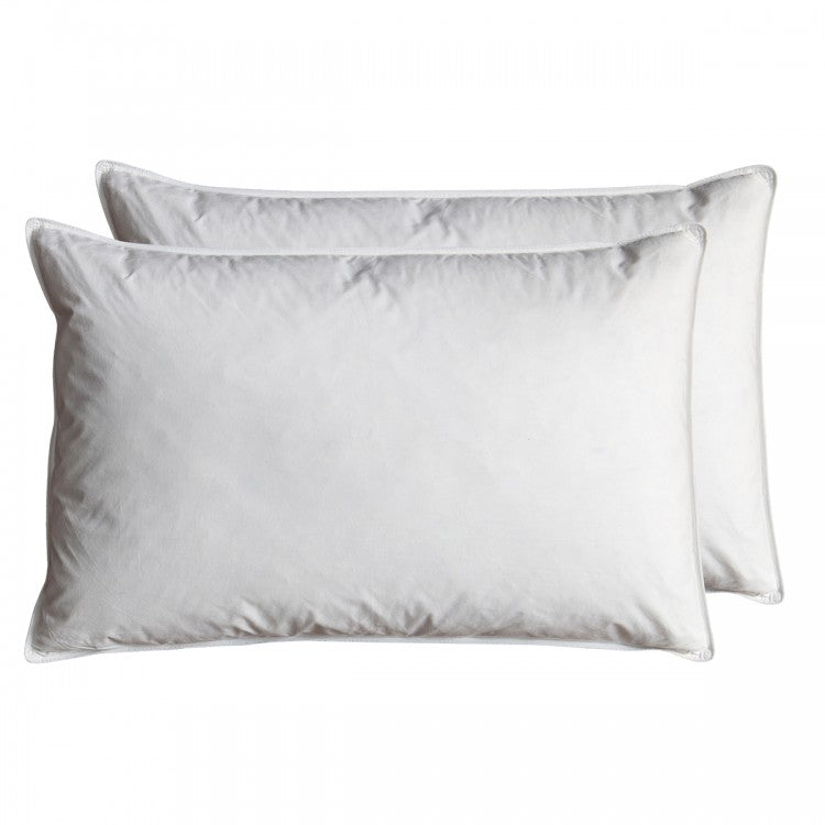 Product photograph of Gallery Interiors Set Of 2 Simply Sleep Duck Feather Pillow from Olivia's