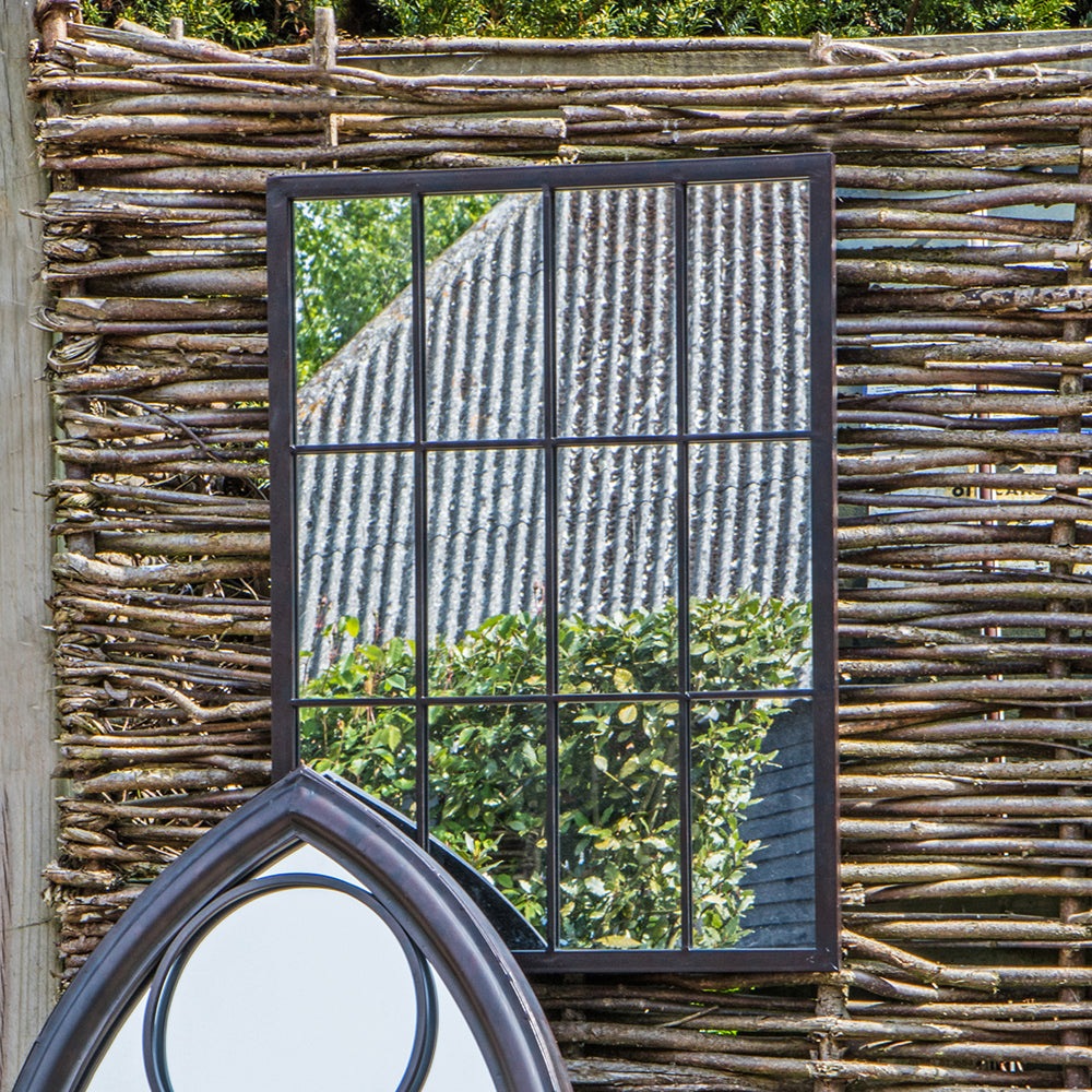 Product photograph of Gallery Outdoor Zanetti Mirror In Noir from Olivia's.