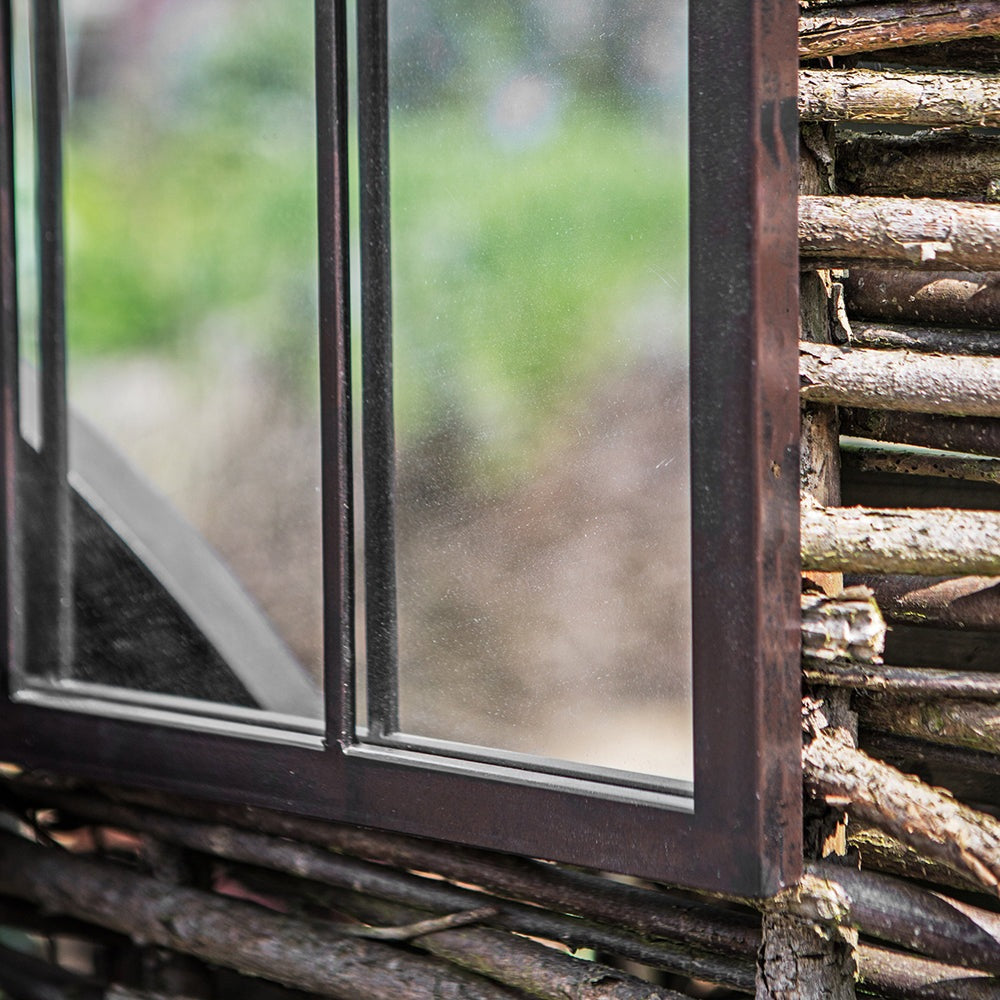 Product photograph of Gallery Outdoor Zanetti Mirror In Noir from Olivia's.