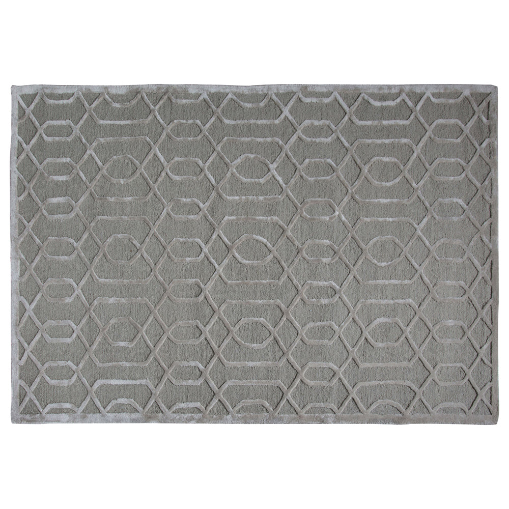 Product photograph of Gallery Interiors Rosefield Rug Natural from Olivia's.