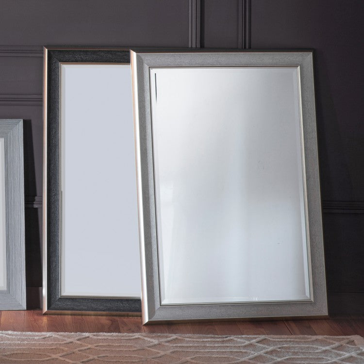 Product photograph of Gallery Interiors Freeman Mirror Antique White from Olivia's