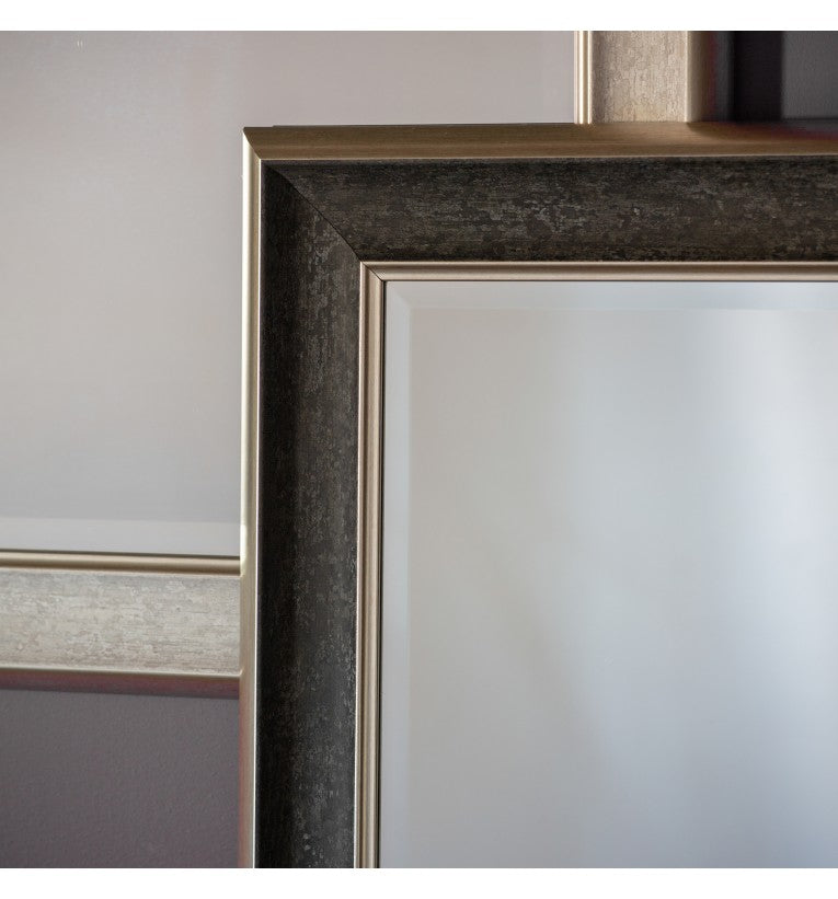 Product photograph of Gallery Interiors Freeman Mirror In Antique White from Olivia's.