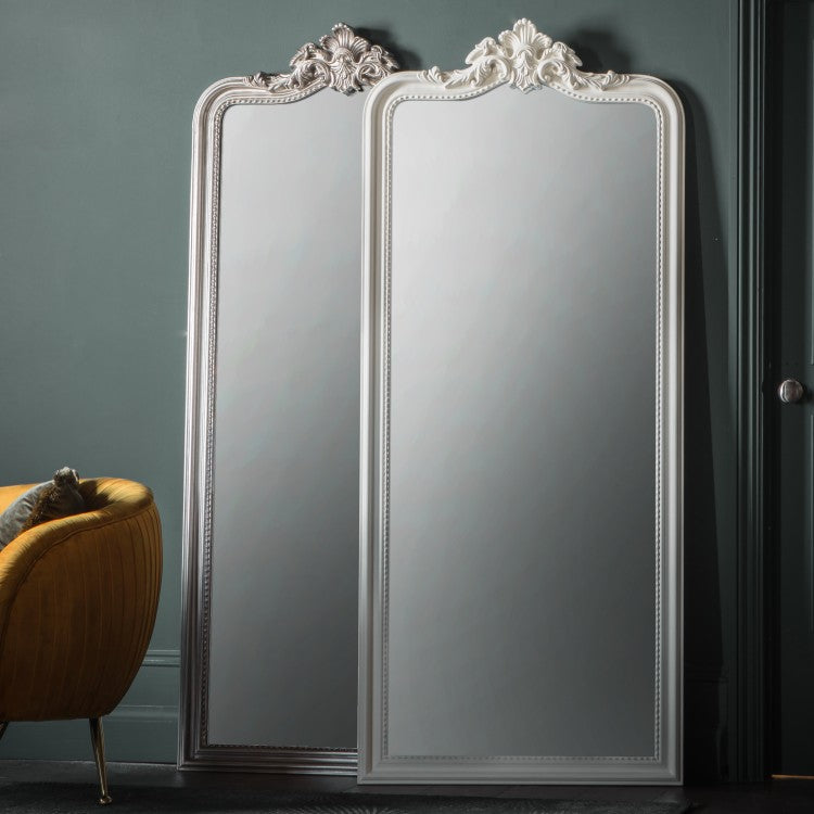 Product photograph of Gallery Interiors Cagney Mirror Silver from Olivia's.