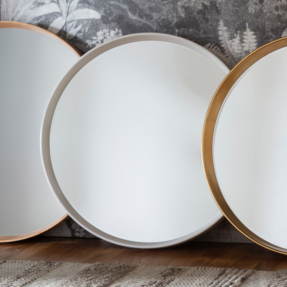 Product photograph of Gallery Interiors Harvey Mirror White from Olivia's.
