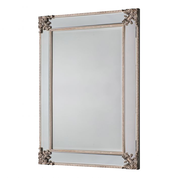 Product photograph of Gallery Interiors Wilson Mirror Champagne from Olivia's