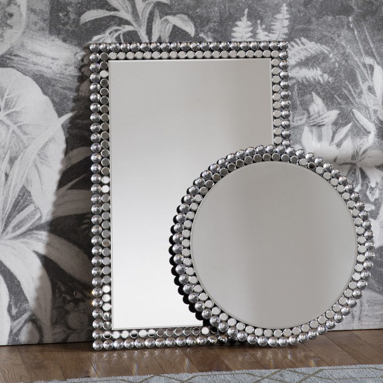Product photograph of Gallery Interiors Fallon Rectangle Mirror from Olivia's