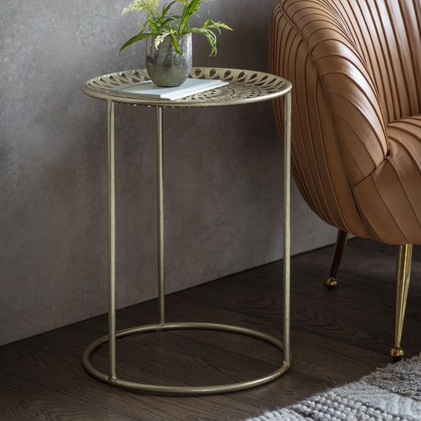 Product photograph of Gallery Interiors Mardin Side Table from Olivia's.
