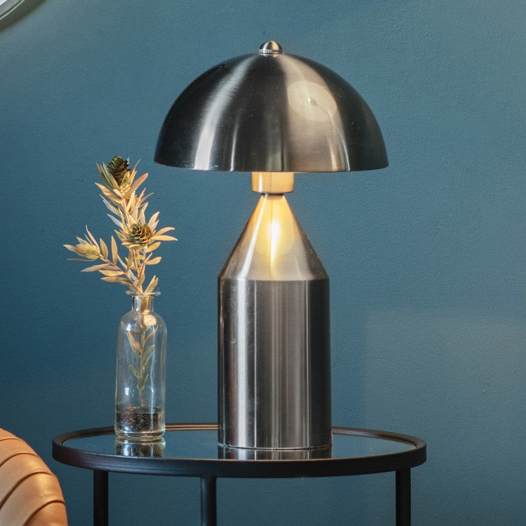 Product photograph of Olivia S Nellie Table Lamp Brushed Nickel from Olivia's