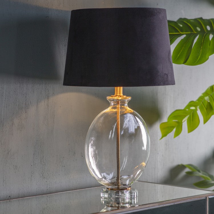 Product photograph of Olivia S Giselle Table Lamp Brass from Olivia's