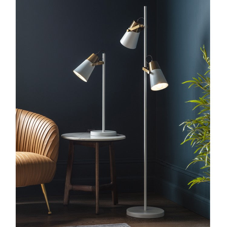 Gallery Interiors Gerik Floor Lamp