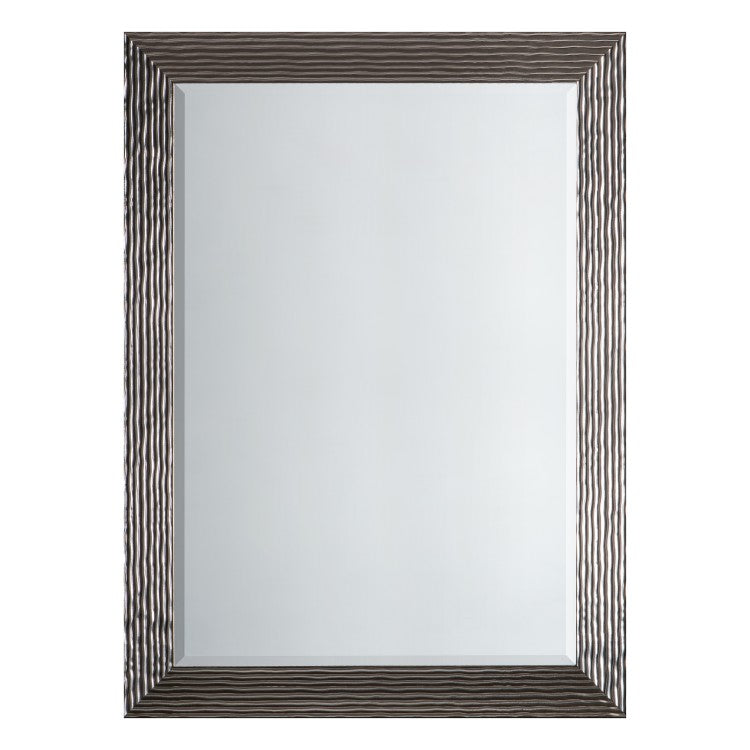 Gallery Interiors Mercury Mirror Discontinued Discontinued Silver Leaner