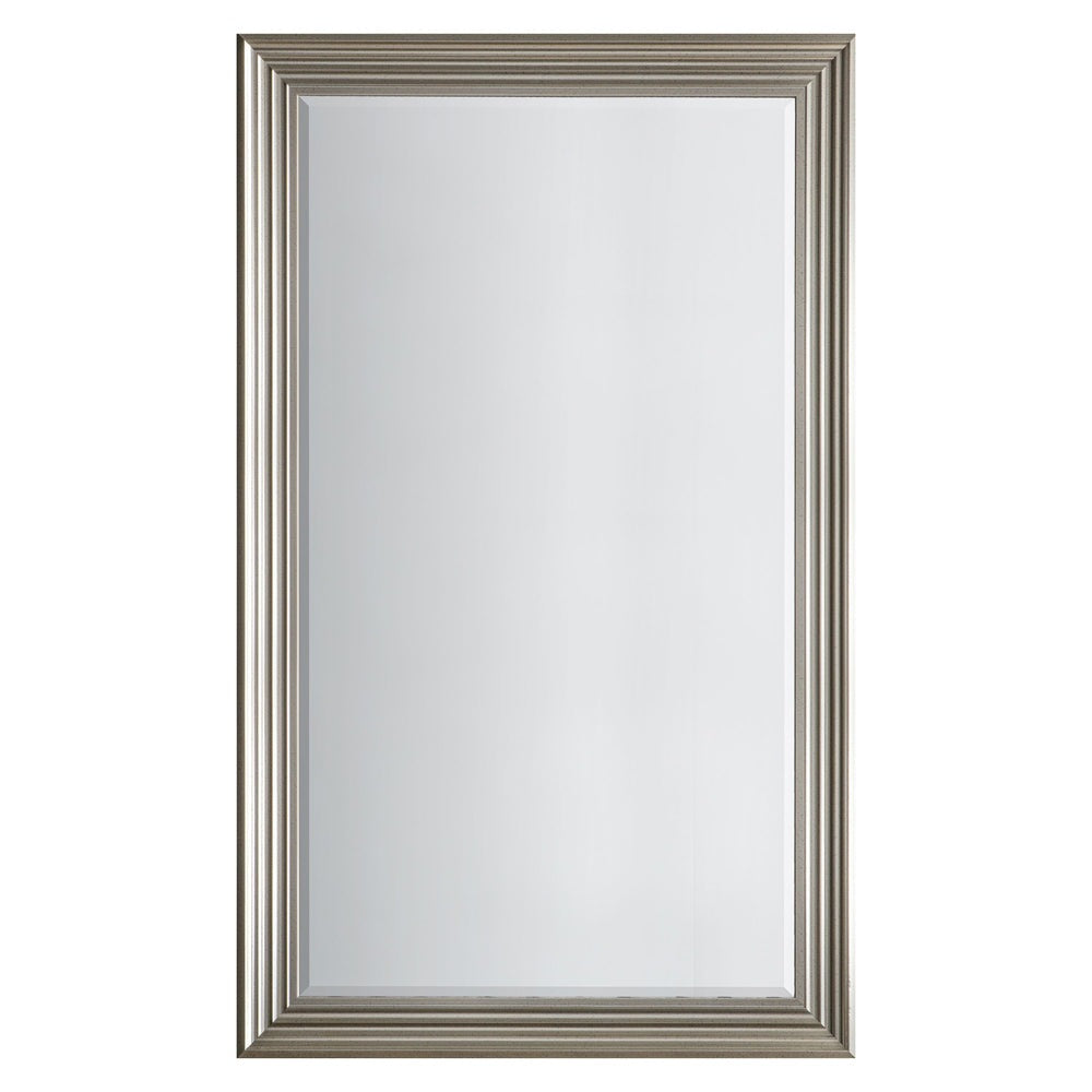 Product photograph of Gallery Interiors Haylen Window Mirror - Brushed Steel Brushed Steel Window from Olivia's.