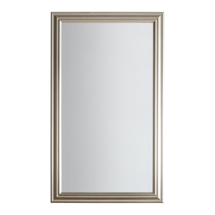 Product photograph of Gallery Interiors Haylen Window Mirror - Brushed Steel Brushed Steel Window from Olivia's