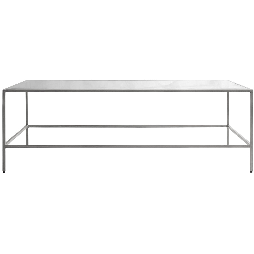 Product photograph of Gallery Interiors Rothbury Coffee Table Silver from Olivia's.