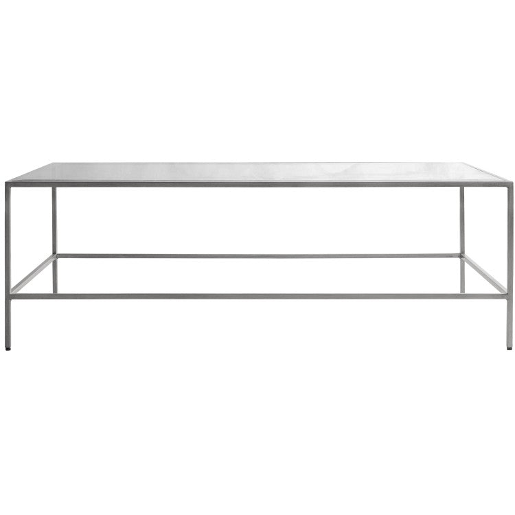 Product photograph of Gallery Interiors Rothbury Coffee Table Silver from Olivia's.