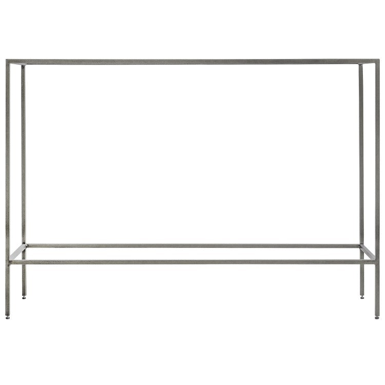 Product photograph of Gallery Interiors Rothbury Console Table Silver from Olivia's.