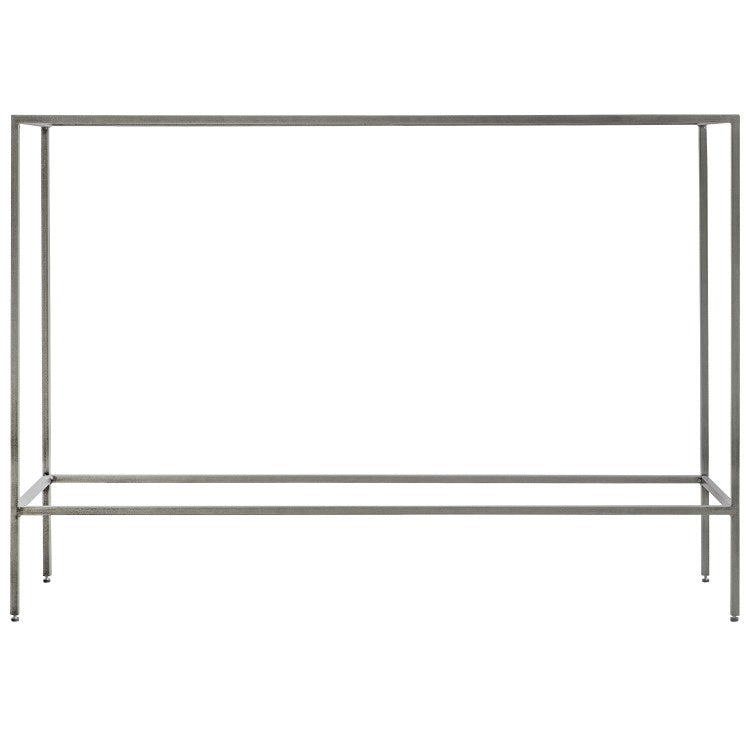 Product photograph of Gallery Interiors Rothbury Console Table Silver from Olivia's