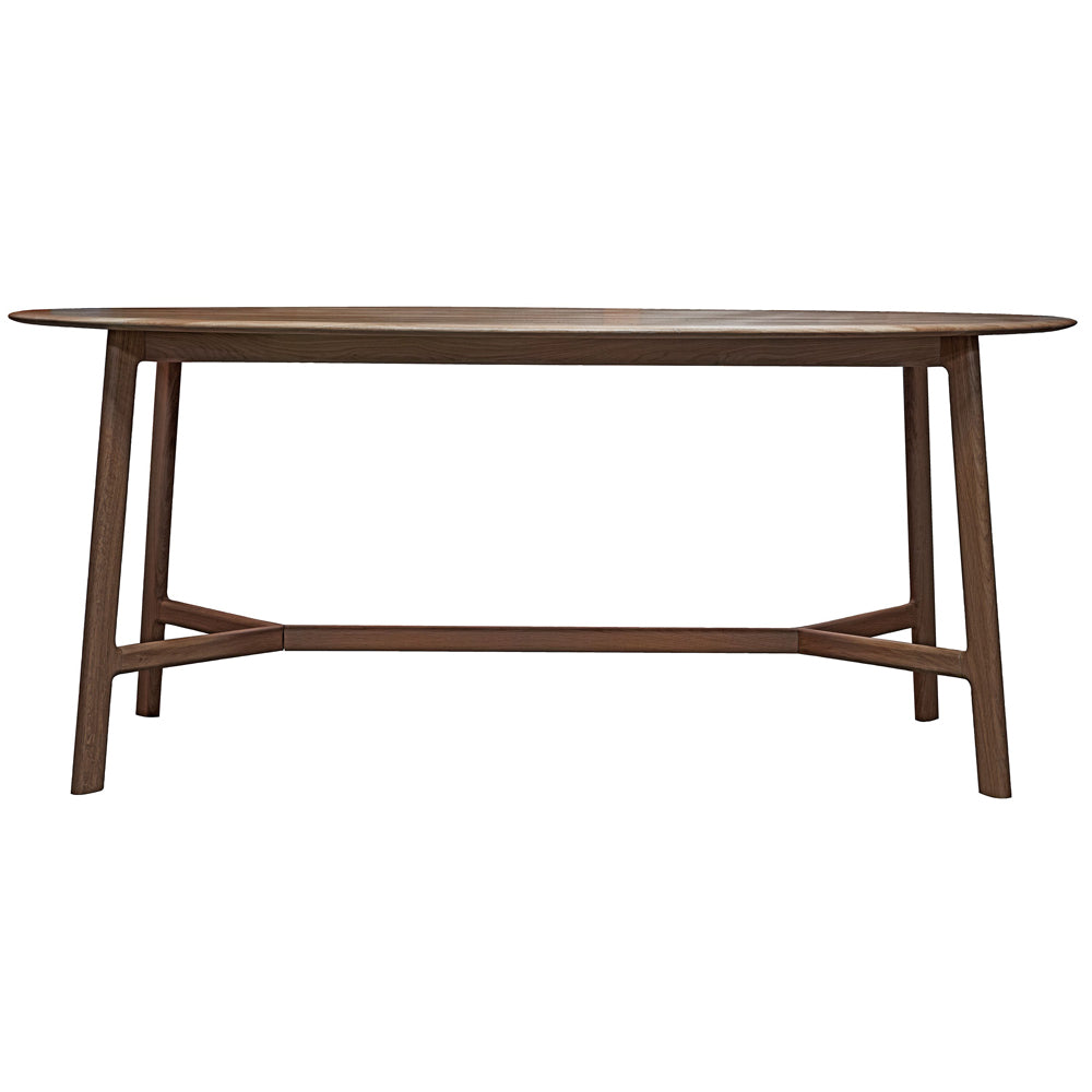 Product photograph of Gallery Interiors Madrid 6 Seater Dining Table Round from Olivia's.