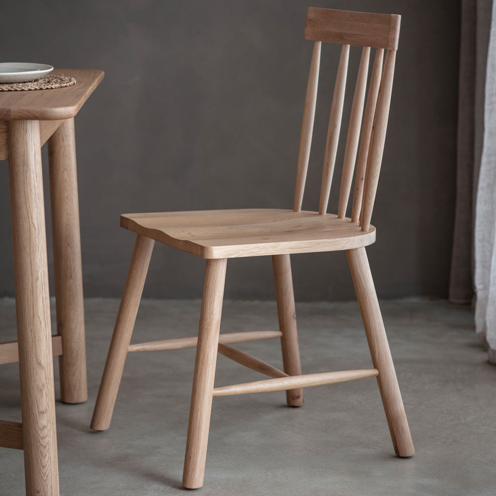 Product photograph of Gallery Interiors Set Of 2 Kingham Dining Chairs from Olivia's