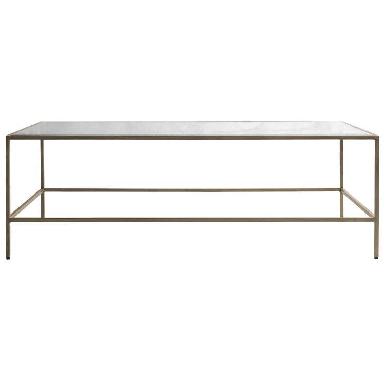 Product photograph of Gallery Interiors Rothbury Coffee Table Silver from Olivia's.