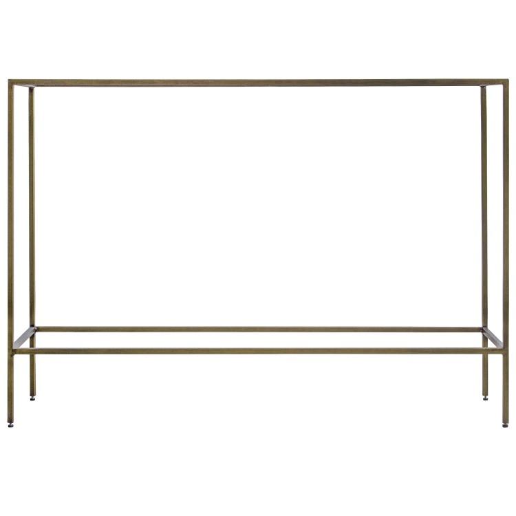 Product photograph of Gallery Interiors Rothbury Console Table Champagne Outlet from Olivia's