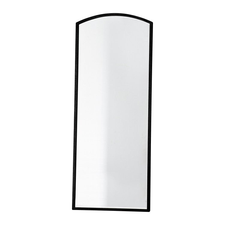 Product photograph of Gallery Interiors Higgins Arch Mirror Black Full Length from Olivia's.