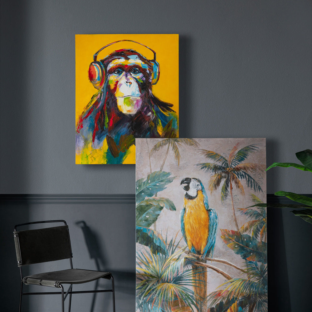 Product photograph of Gallery Interiors Through The Ape Vine Art Canvas from Olivia's.