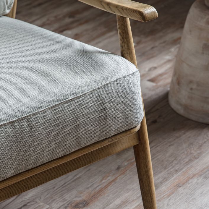 Product photograph of Gallery Interiors Reliant Occasional Chair Natural from Olivia's.