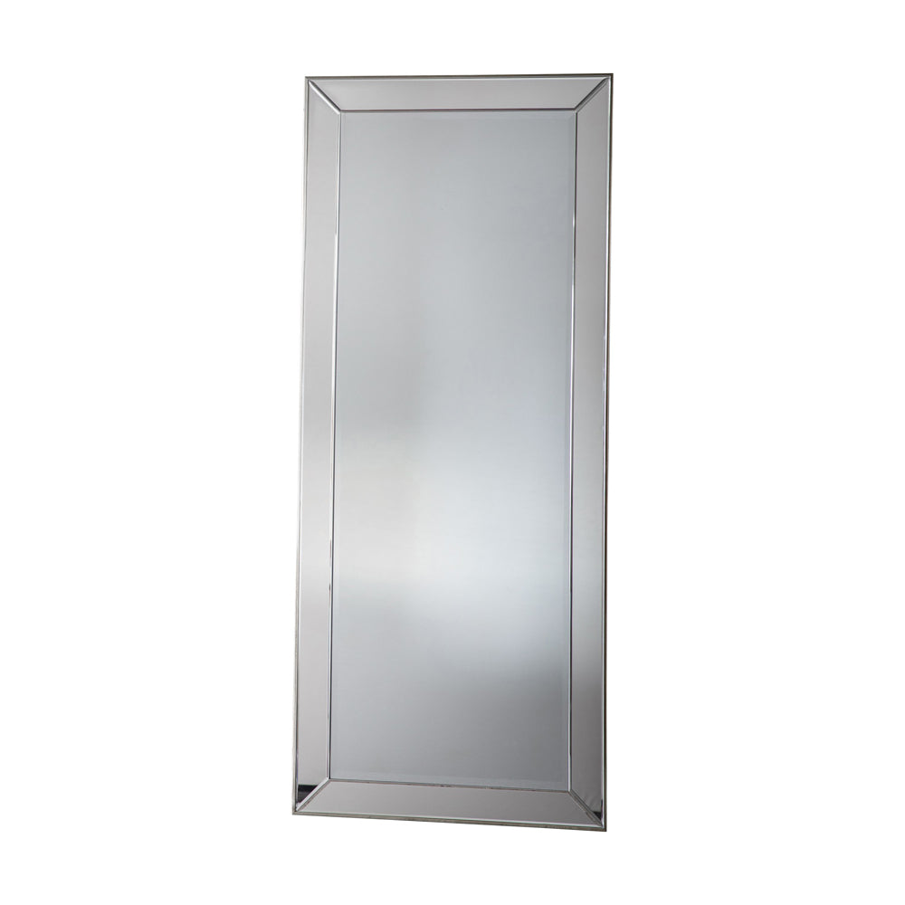 Product photograph of Gallery Interiors Petruth Leaner Mirror Silver from Olivia's.