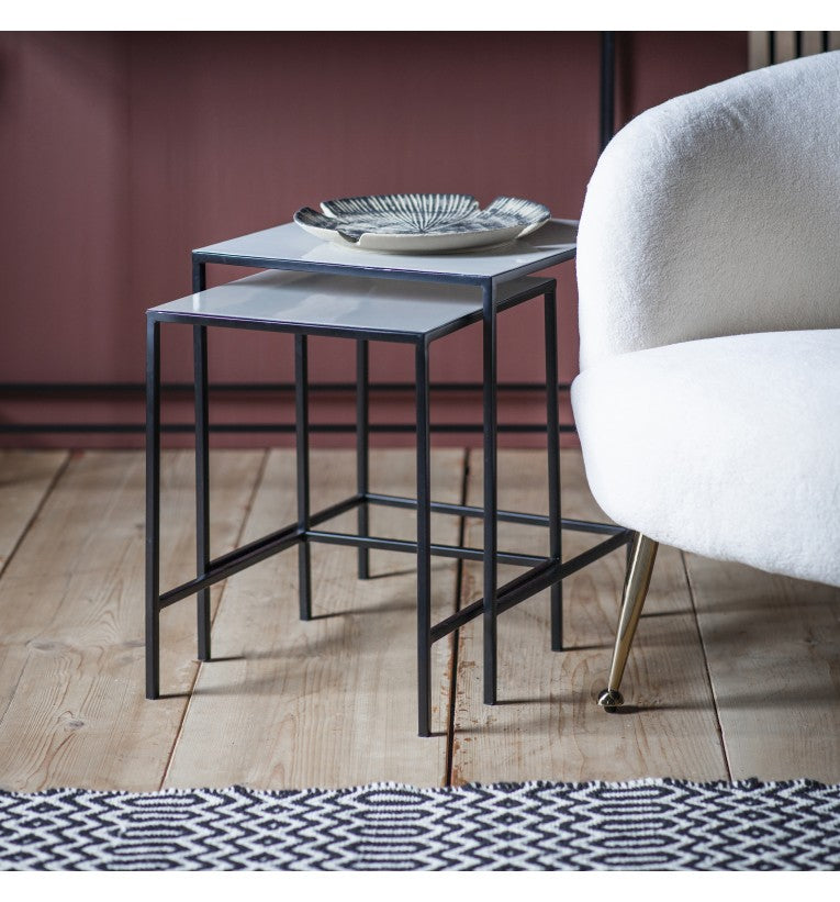Product photograph of Gallery Interiors Mellieha Nest Of Tables from Olivia's