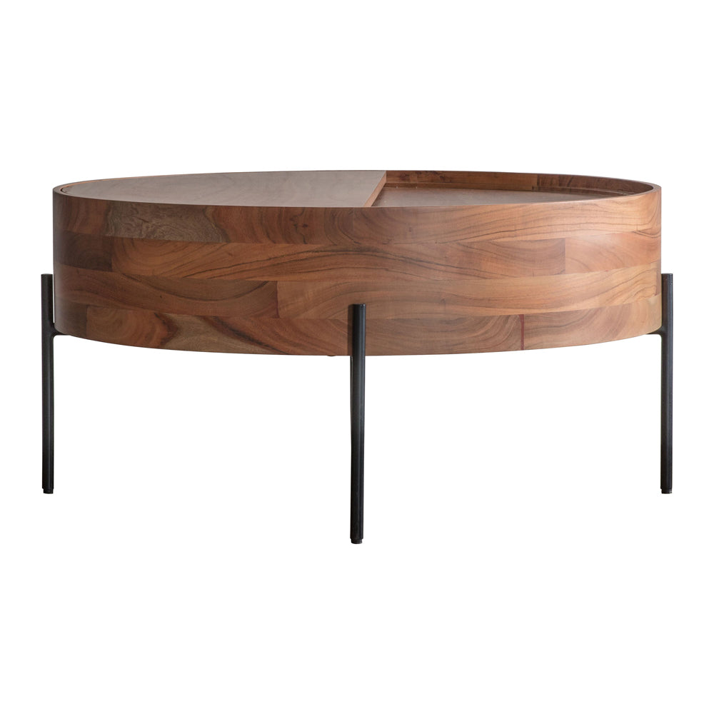 Product photograph of Gallery Interiors Risby Coffee Table from Olivia's.