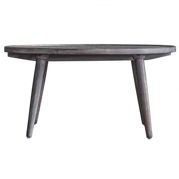 Product photograph of Gallery Interiors Agra Coffee Table In Grey Copper from Olivia's