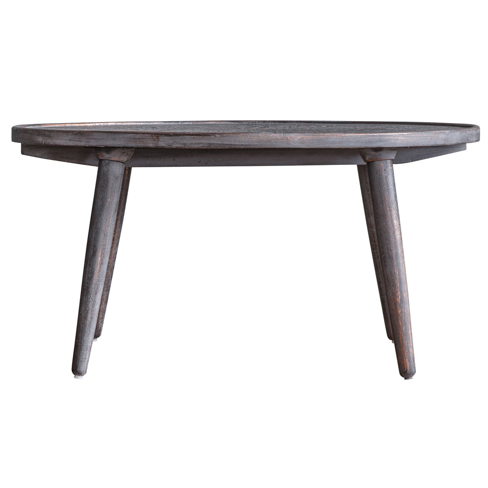 Product photograph of Gallery Interiors Agra Coffee Table In Grey Copper from Olivia's.