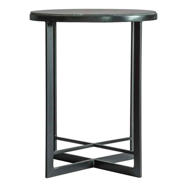Product photograph of Gallery Interiors Necton Side Table In Black from Olivia's