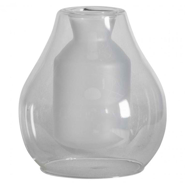 Product photograph of Gallery Interiors Helsinki Vase In White from Olivia's.