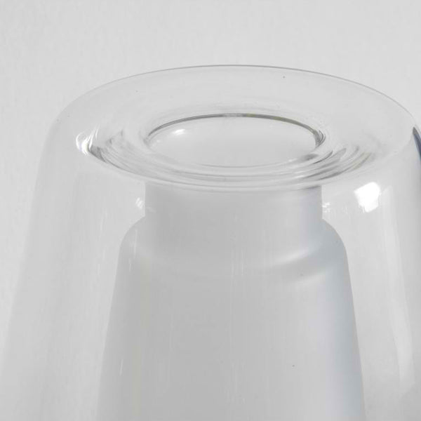 Product photograph of Gallery Interiors Kotka Vase In White from Olivia's.