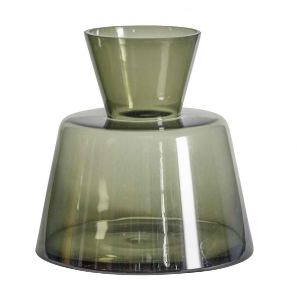 Product photograph of Gallery Interiors Mikkeli Vase Green Small from Olivia's.