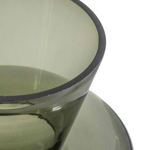 Product photograph of Gallery Interiors Mikkeli Vase Green Large from Olivia's.