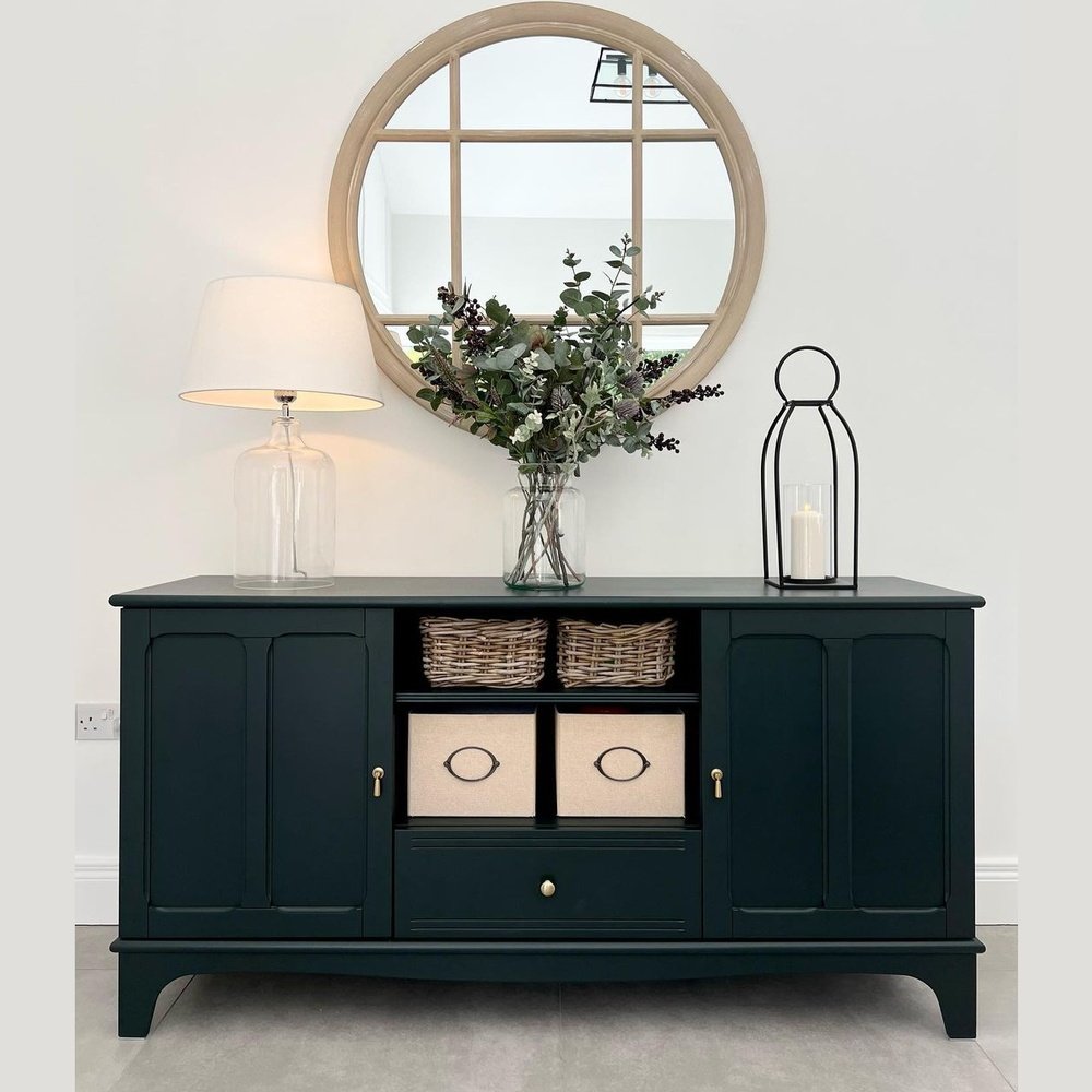 Product photograph of Gallery Interiors Alcora Black Lantern Black Small from Olivia's.